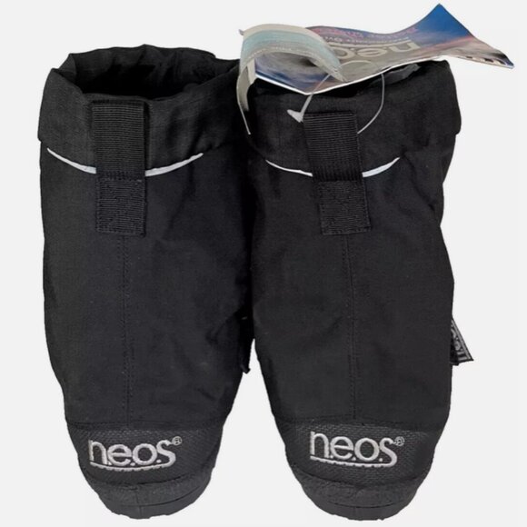 NEW! NEOS TRAVELLER TN1 BLACK NYLON OVERSHOES OVERBOOTS ADULT XS WOMENS 4.5-6 - Picture 4 of 15